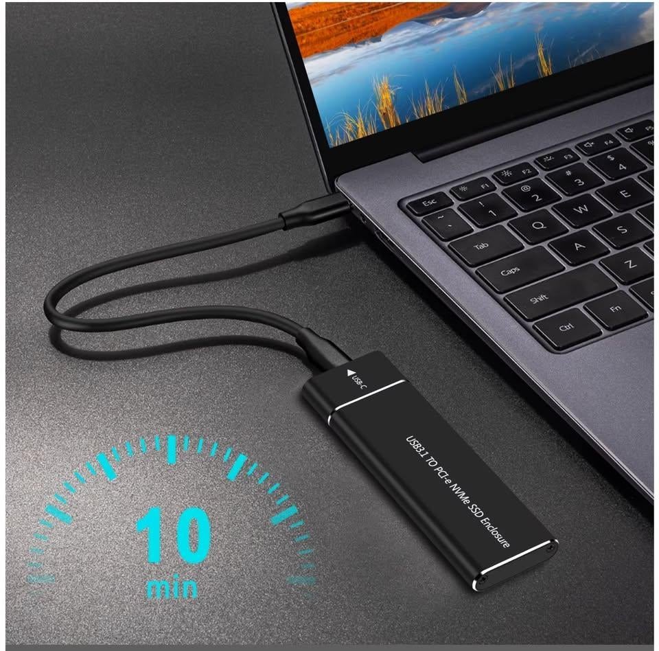 Type C to NVME €15 Type C to USB Hub €5 Type C 2.5" SSD €5, Ophalen of Verzenden, Nieuw, Harde schijf