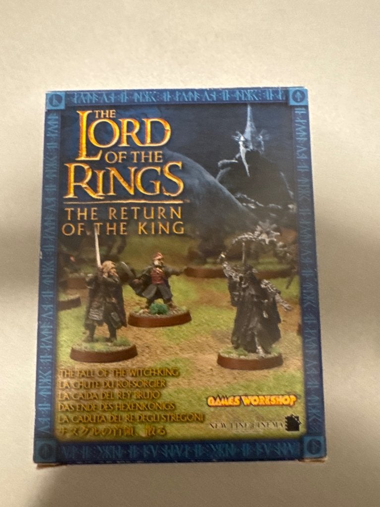 The fall of the witch king boxset games workshop warhammer, Ophalen of Verzenden, Nieuw, Warhammer, Figuurtje(s)