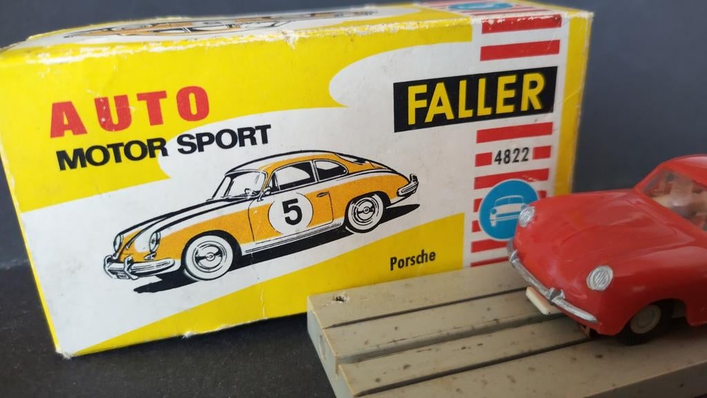 Porsche 356 1:66 Faller AMS Auto motor sport 4822 Pol, Hobby en Vrije tijd, Auto, Verzenden, ., Germany