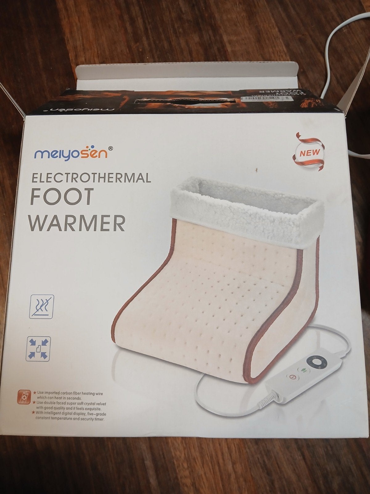 Elektrische Voetenwarmer - Nieuw in Doos, Ophalen of Verzenden, Nieuw