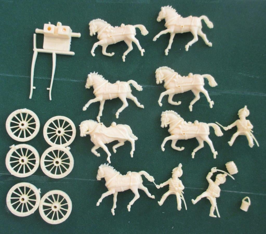 AIRFIX  Napoleon Waterloo Artillery soldaten 1:87 h0, Ophalen of Verzenden, Zo goed als nieuw, 1:50 of kleiner, Figuur of Figuren