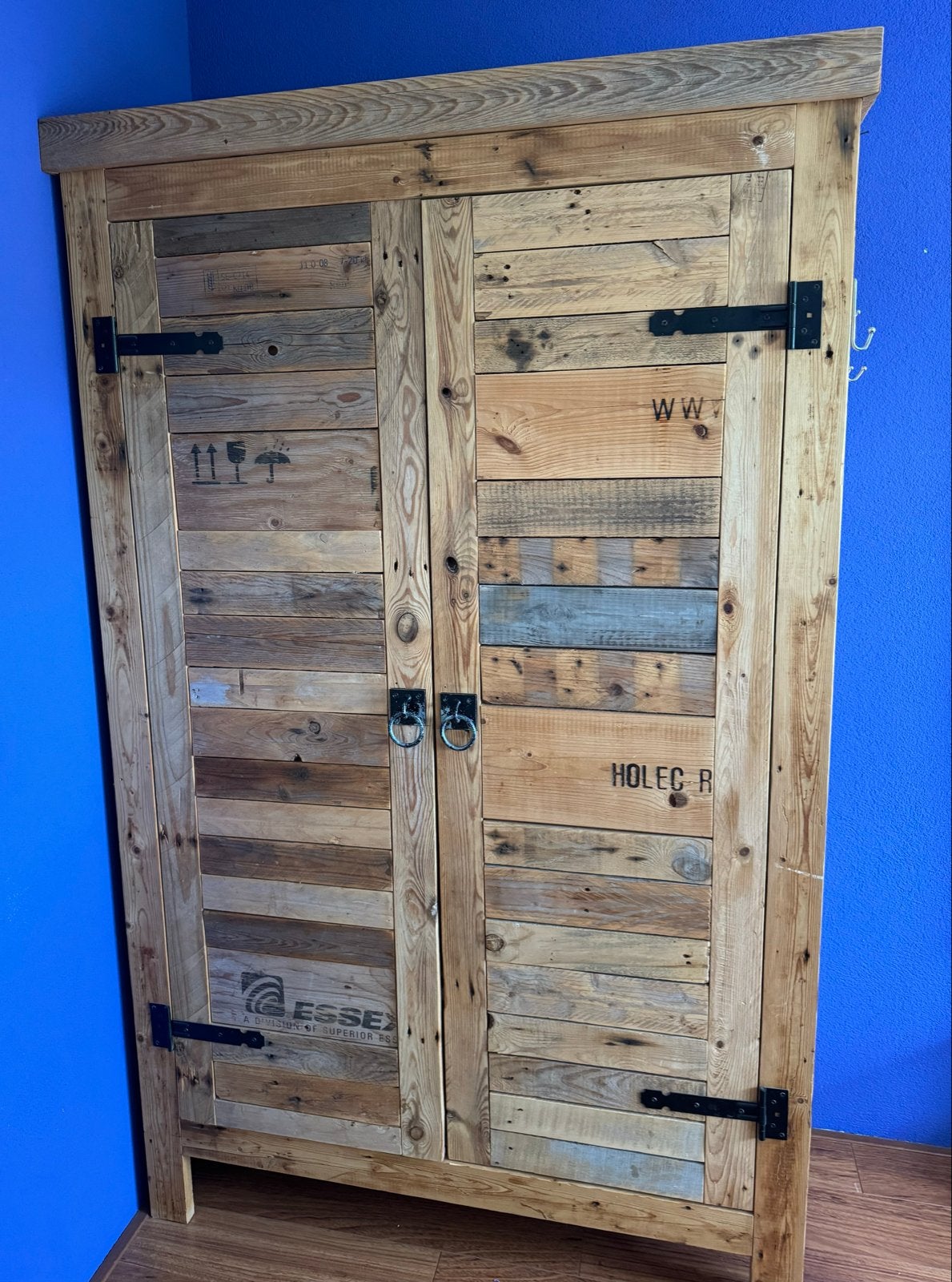 Sloophouten kast, Ophalen, Gebruikt, 50 tot 100 cm, 150 tot 200 cm