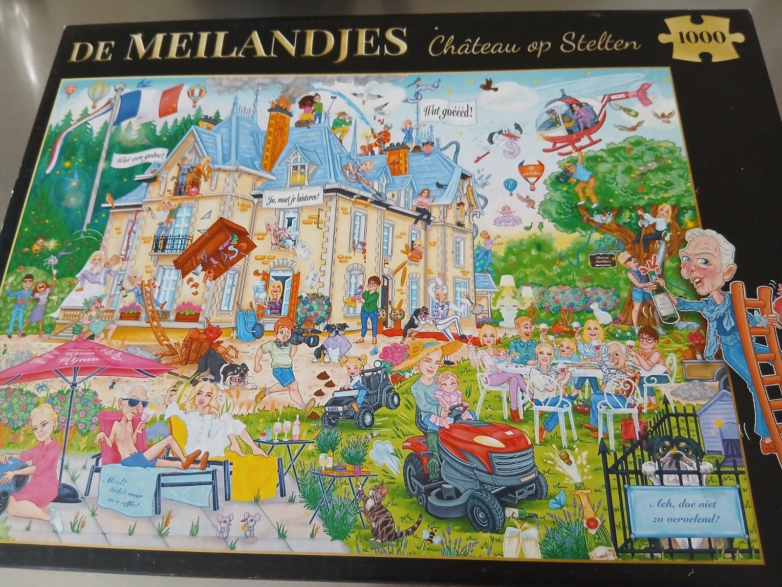 De Meilandjes legpuzzel 1000 stukjes, Ophalen, 500 t/m 1500 stukjes, Zo goed als nieuw