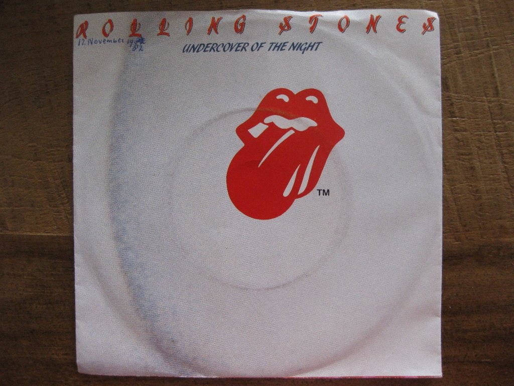 Vinyl single  The Rolling Stones   "Undercover of the night", Cd's en Dvd's, Vinyl Singles, Ophalen of Verzenden, Gebruikt, Pop