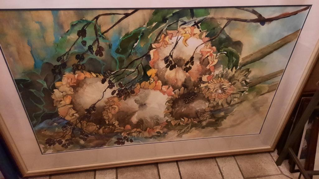 Zonnebloemen schilderij groot, Ophalen of Verzenden