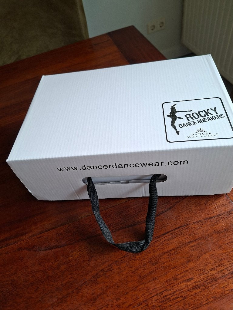 Rocky Dance Sneakers - Zwarte Dansschoenen, maat 37, Sport en Fitness, Dansen, Ophalen, Gebruikt, Schoenen