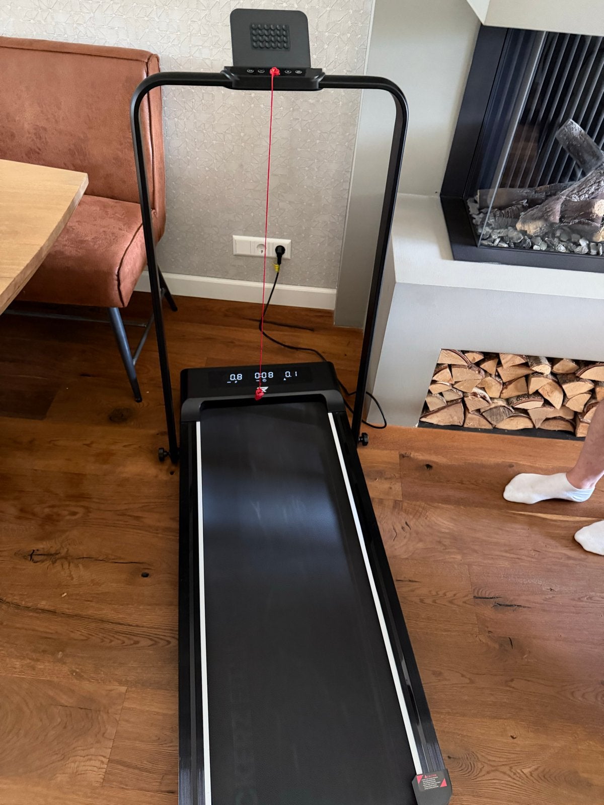Loopband Rockerz Fitness - Compact en Efficiënt, Ophalen, Gebruikt, Metaal, Loopband