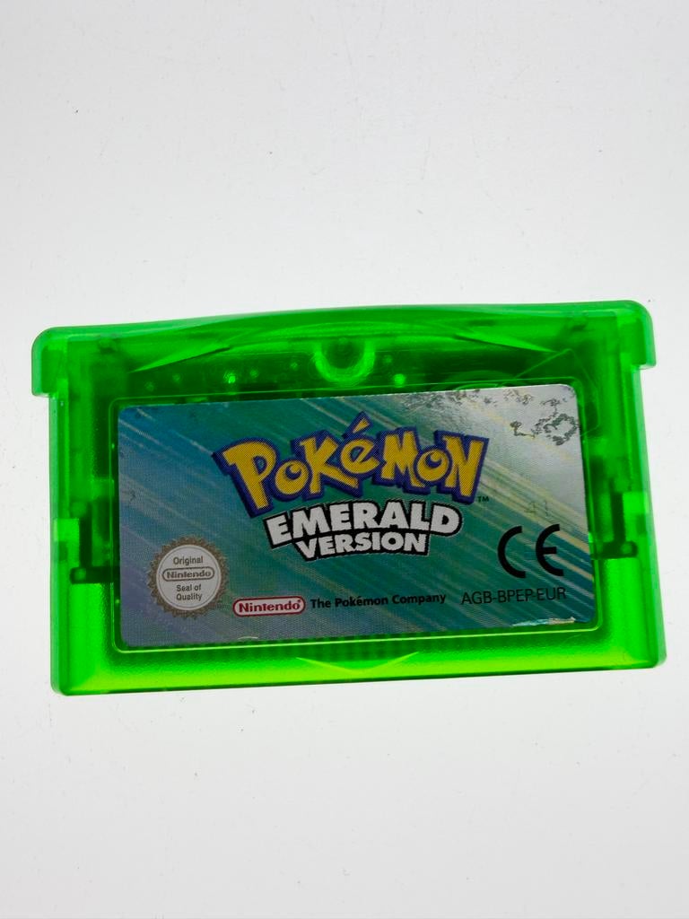 Pokémon Emerald Version Game Boy Advance, Gebruikt, 1 speler, Ophalen of Verzenden, Role Playing Game (Rpg)