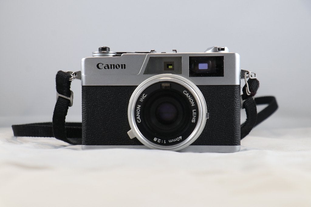 Canonet 28 analoge camera, Audio, Tv en Foto, Ophalen of Verzenden, Gebruikt, Compact, Canon