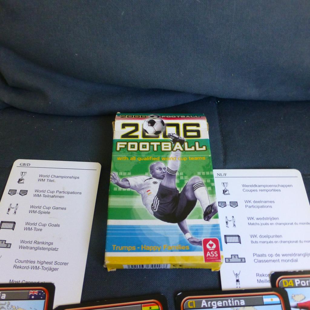 Kwartet Footbal 2006 van Carta Mundi, Ophalen of Verzenden, Zo goed als nieuw, Kwartet(ten)