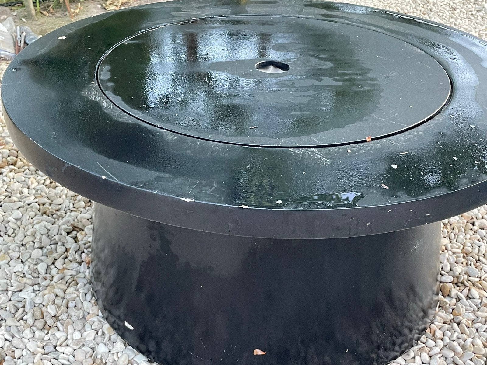 Zwarte Vuurkorf / Vuurtafel - Gebruikt, Ophalen, Zo goed als nieuw, Vuurkorf