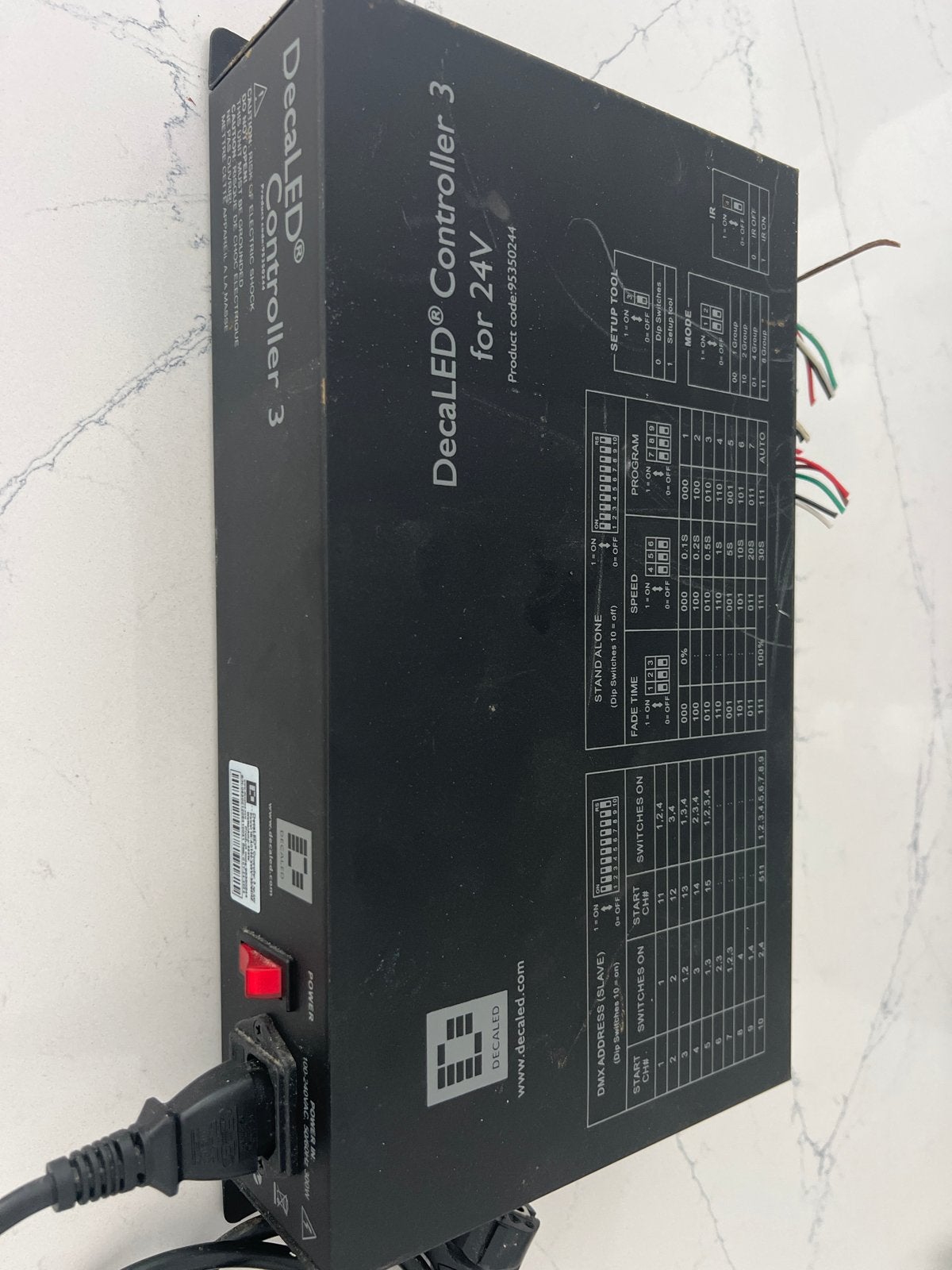 DecaLED Controller 3 voor 24V - DMX LED Controller, Ophalen of Verzenden, Gebruikt