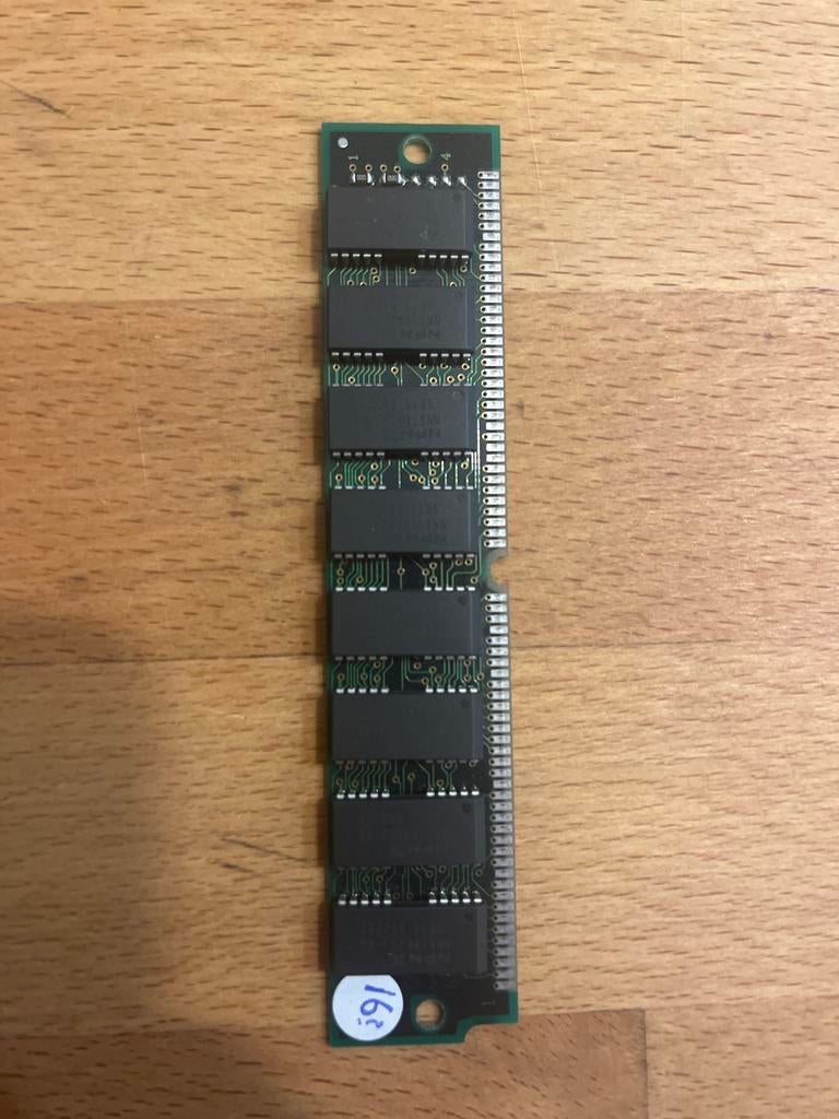 16MB 72-pin SIMM EDO RAM – vintage geheugen (486 / Pentium), Overige soorten, Ophalen of Verzenden, Desktop, Gebruikt