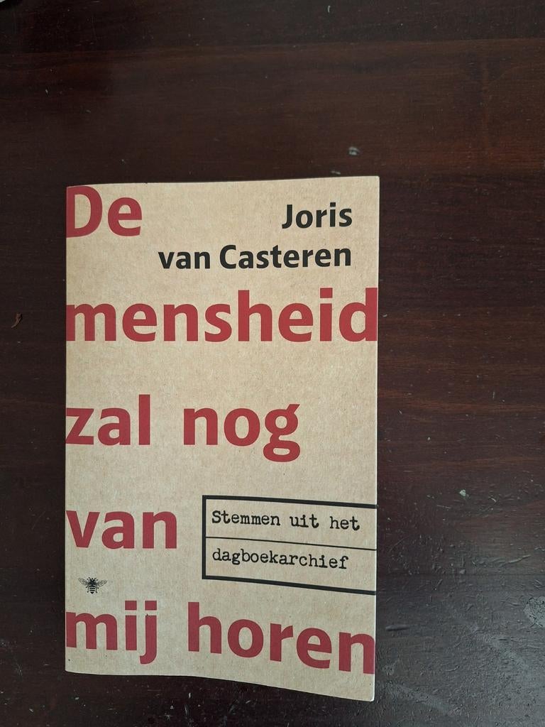 De mensheid zal nog van mij horen - Joris van Casteren, Boeken, Ophalen of Verzenden, Gelezen, Joris van Casteren, Nederland