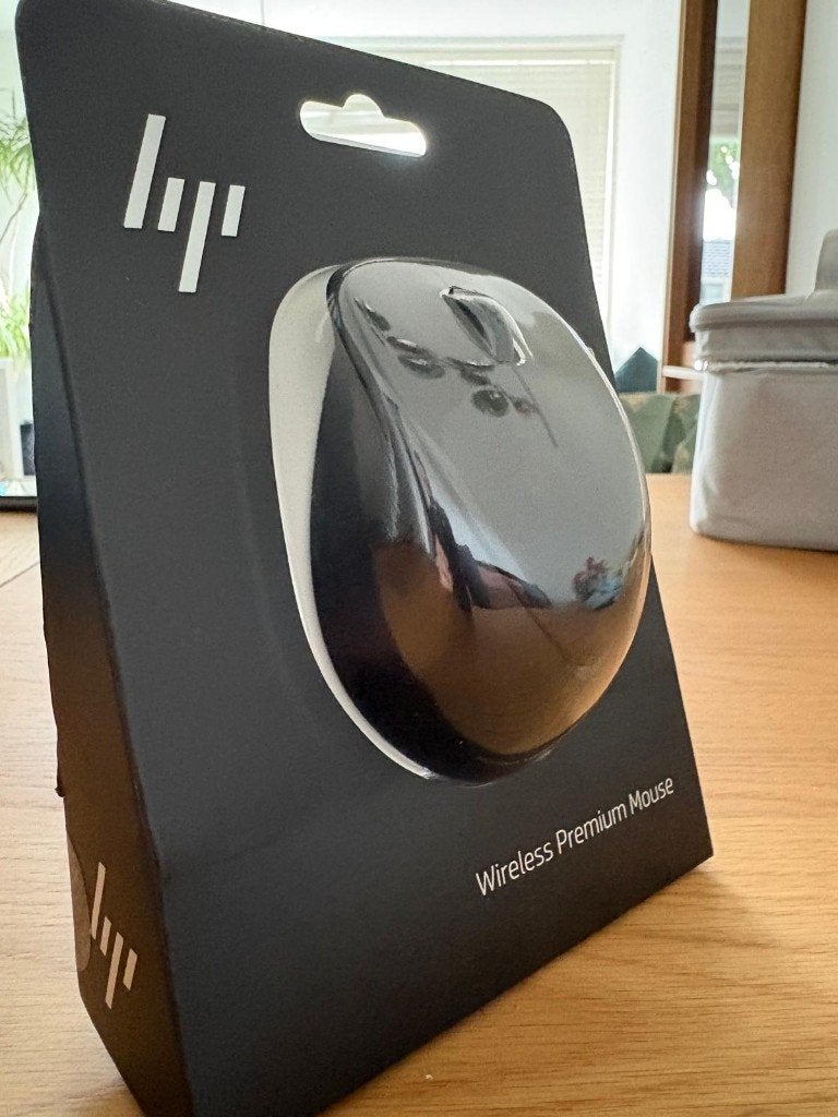 HP Premium Wireless Mouse, Computers en Software, Ophalen, Rechtshandig, Muis, Nieuw