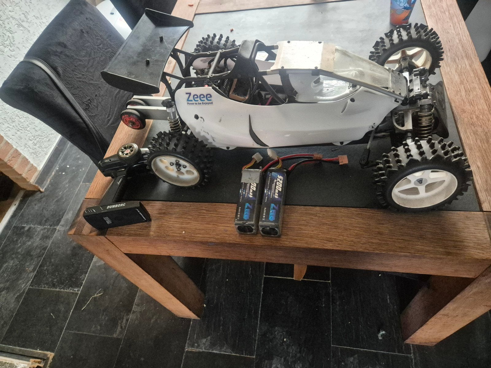 te koop omgebouwde fg baja sportline offroad buggie brushles, Ophalen, Zo goed als nieuw, 1:5 t/m 1:8, Auto