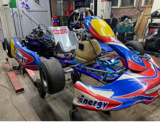 Rk1 Energie kart met NXT gp zegel., Ophalen of Verzenden, Zo goed als nieuw, Kart