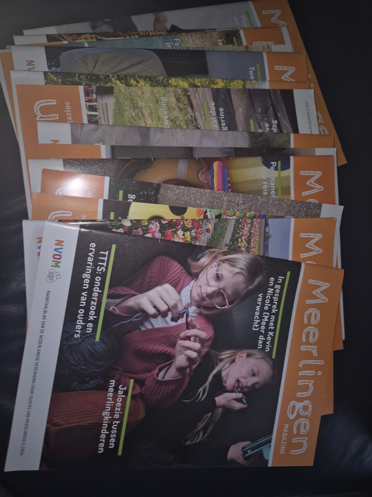 Stapel tijdschriften "Meerlingenmagazine" vd NVOM, Ophalen of Verzenden, Zo goed als nieuw, Overige typen