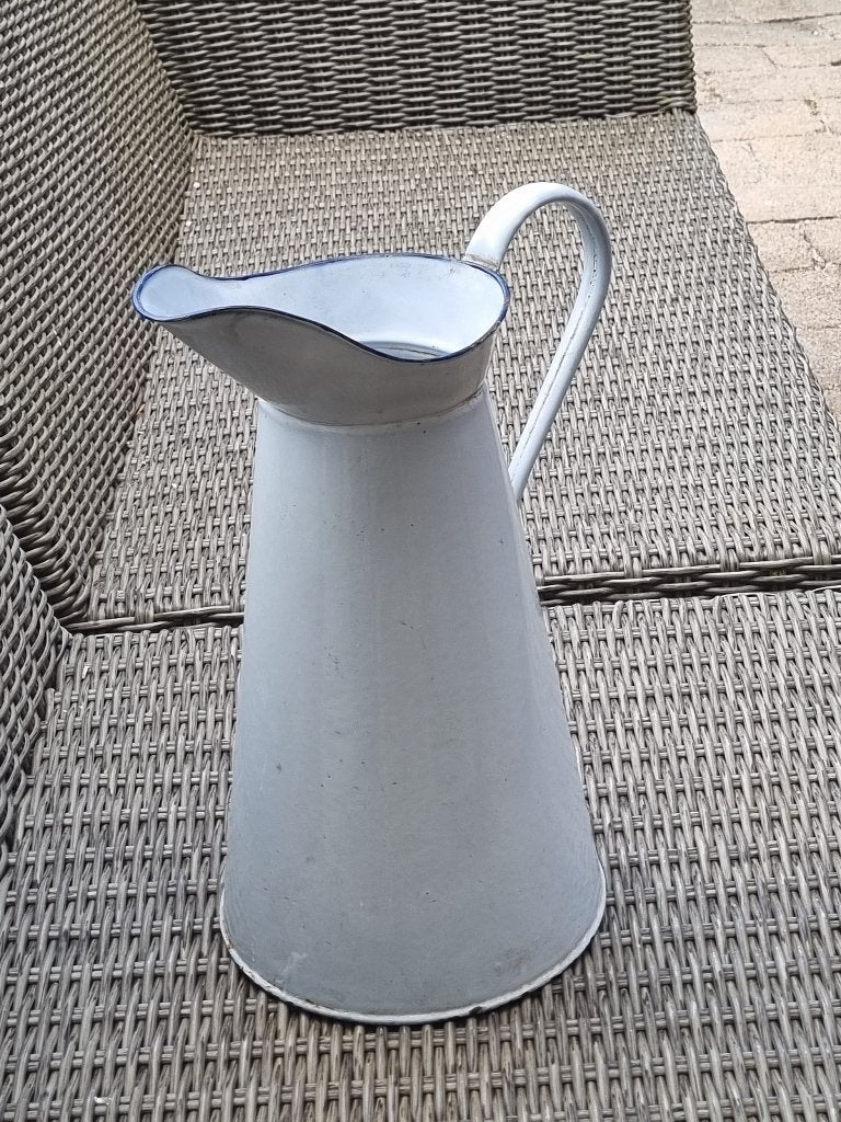 emaille lampetkan 40cm hoog, Ophalen of Verzenden