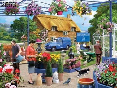Otter House - At the Garden Centre - 1000 stukjes, Ophalen of Verzenden, 500 t/m 1500 stukjes, Nieuw, Legpuzzel