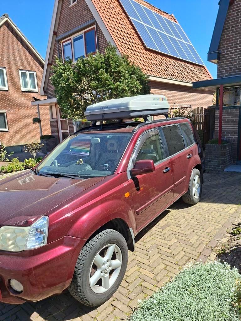 Allesdragers Nissan X trail T30 + box, Ophalen, Gebruikt