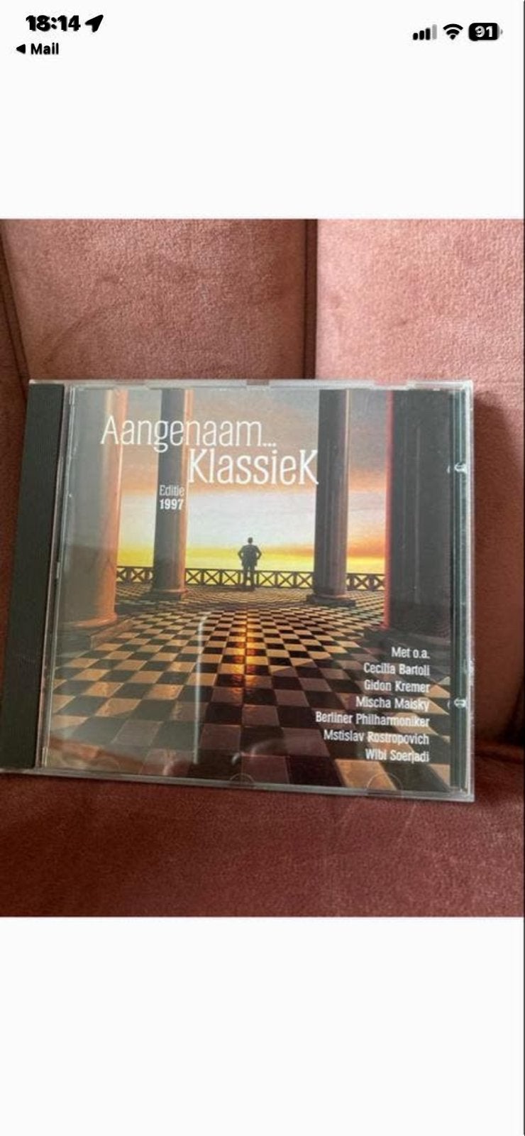 Aangenaam Klassiek Editie 1997 CD, Gebruikt, Overige typen, Ophalen of Verzenden, Classicisme