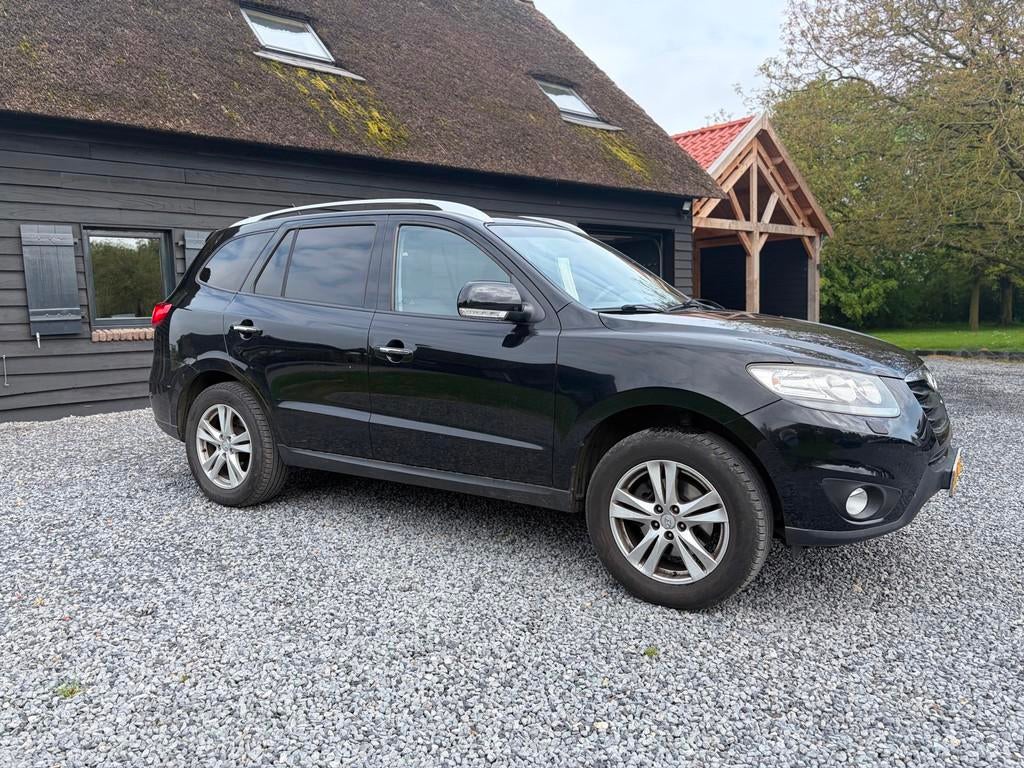 Hyundai Santa Fe 2.4i CVVT Style 7 pers., Auto's, Voorwielaandrijving, Santa Fe, Gebruikt, Zwart