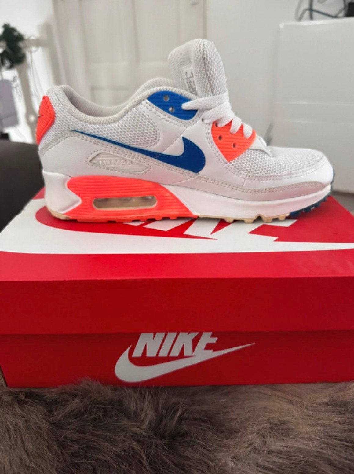 Nik air max ultra marine maat 36.5 SNKRS, Kleding | Heren, Schoenen, Verzenden, Zo goed als nieuw, Blauw