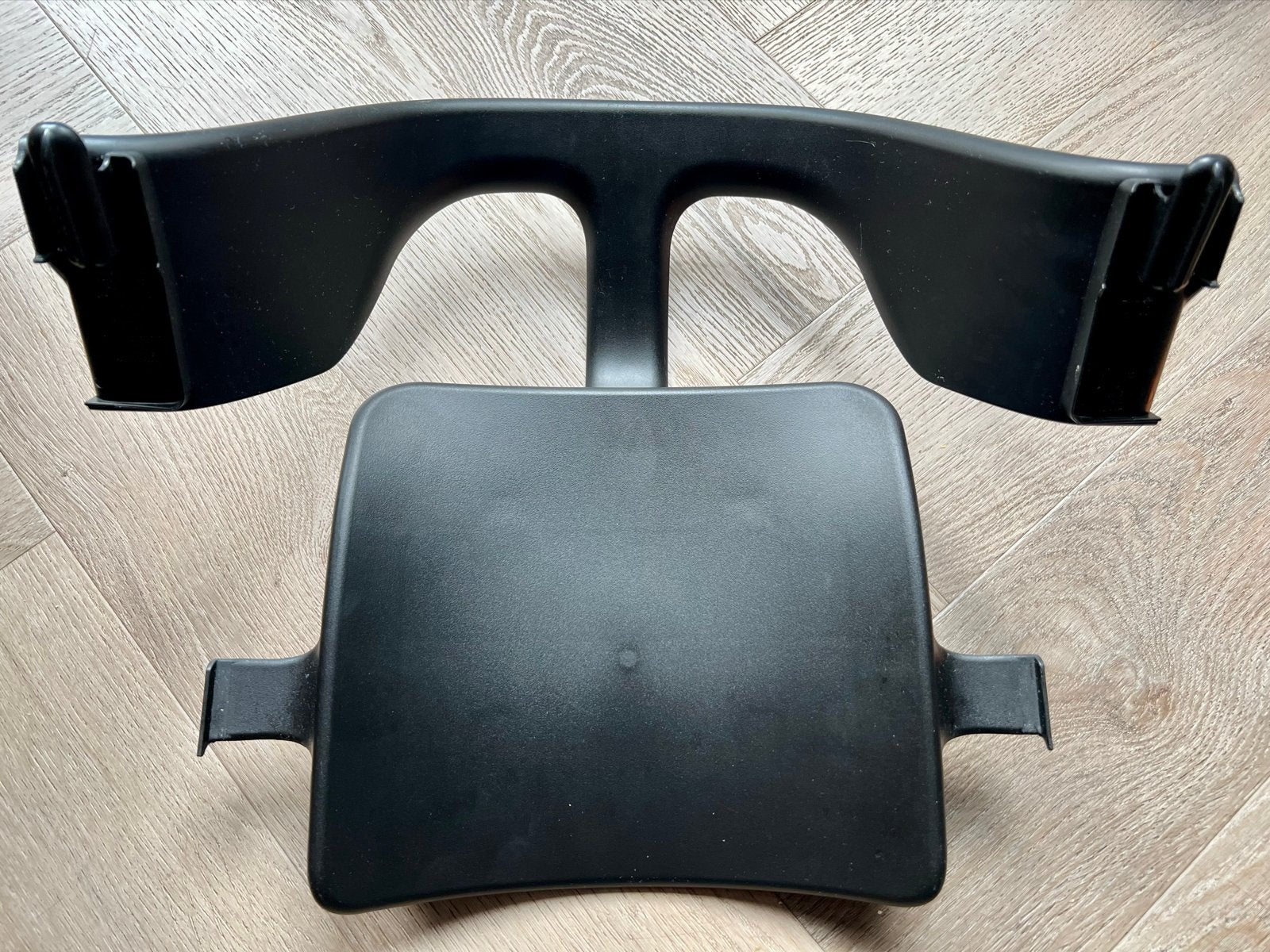 Stokke Tripp Trapp babyset zwart, Ophalen of Verzenden, Gebruikt, Meegroeistoel, Aanschuifbaar