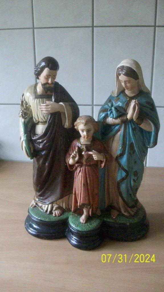 Heilige Familie Beeld - Jozef, Maria en Jezus, Ophalen of Verzenden
