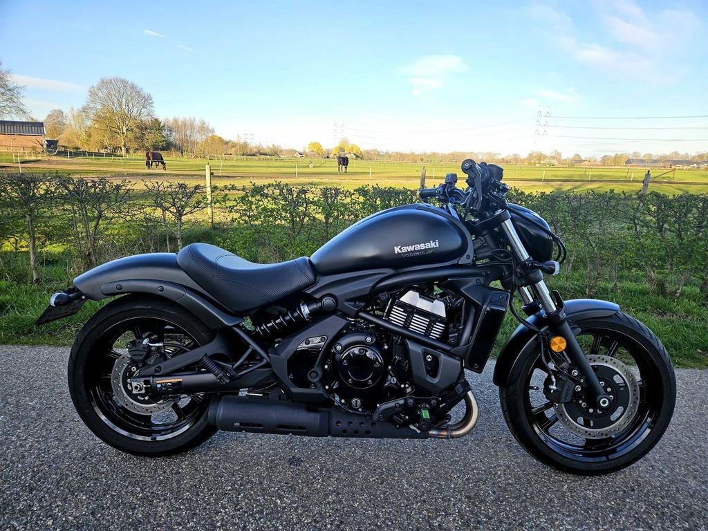 KAWASAKI VULCAN S SPECIAL EDITION 650 ABS 2021 MAT-ZWART ABS, Motoren, 2 cilinders, Bedrijf, Onbekend, KAWASAKI