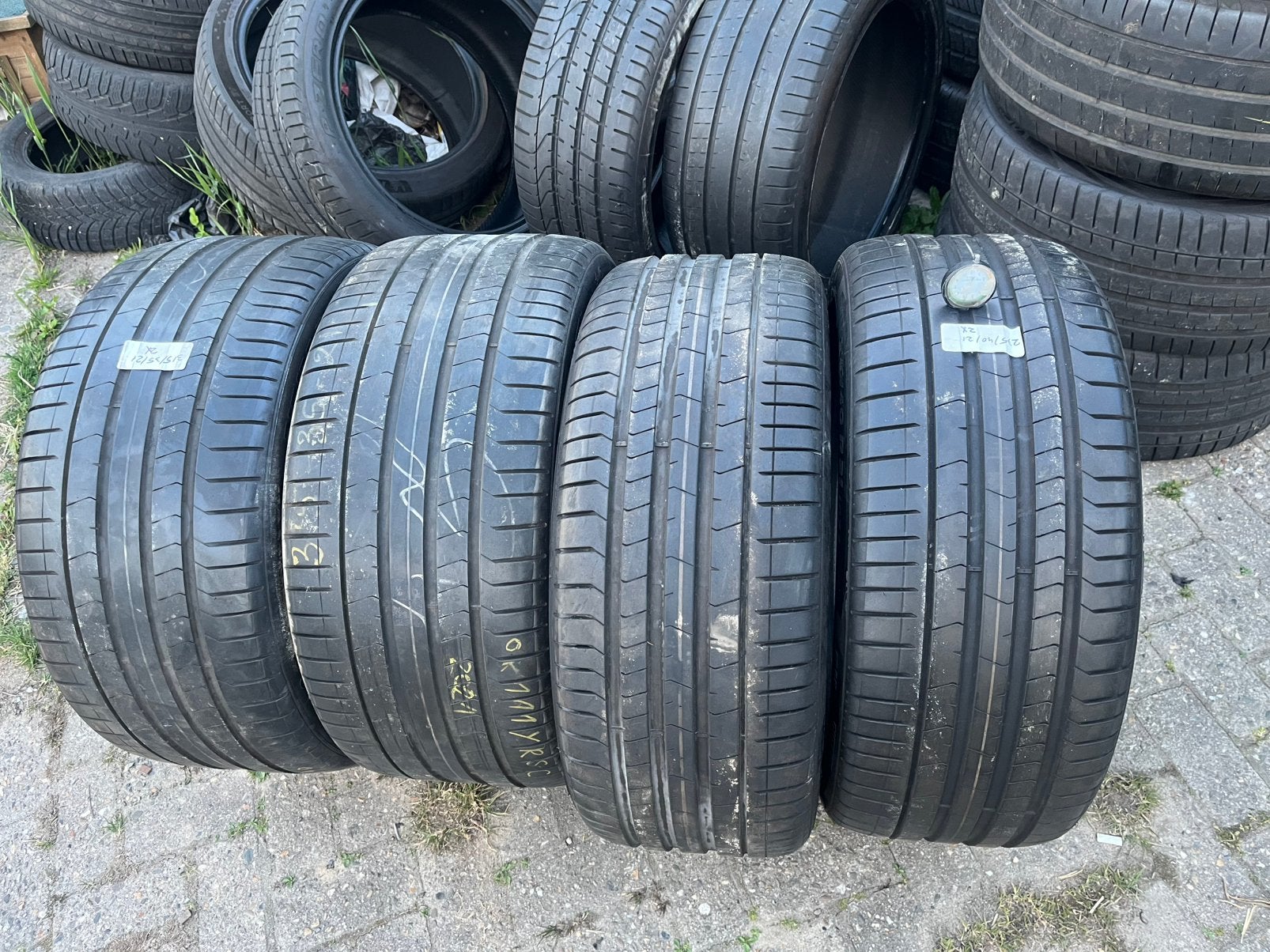 275 40 21 315 35 21 zomerset X5 X6 breedset pirelli runflat, Auto-onderdelen, Banden en Velgen, Ophalen, 21 inch, Band(en), 315 mm