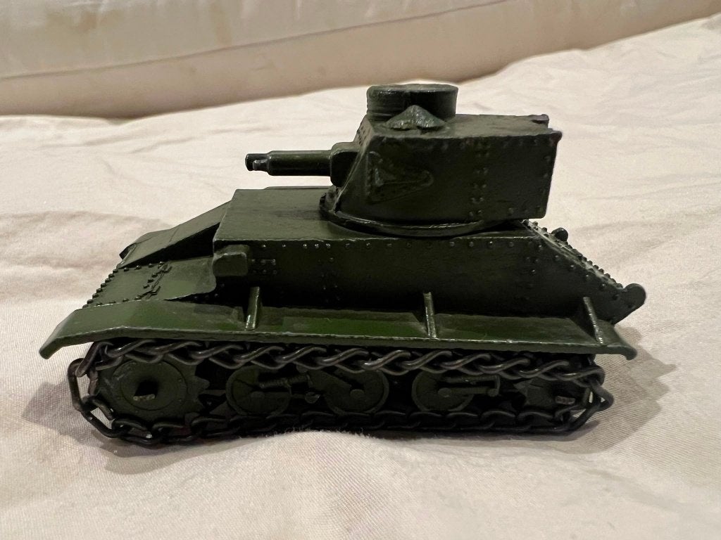 medium tank, Ophalen of Verzenden, Zo goed als nieuw, Auto, Dinky Toys
