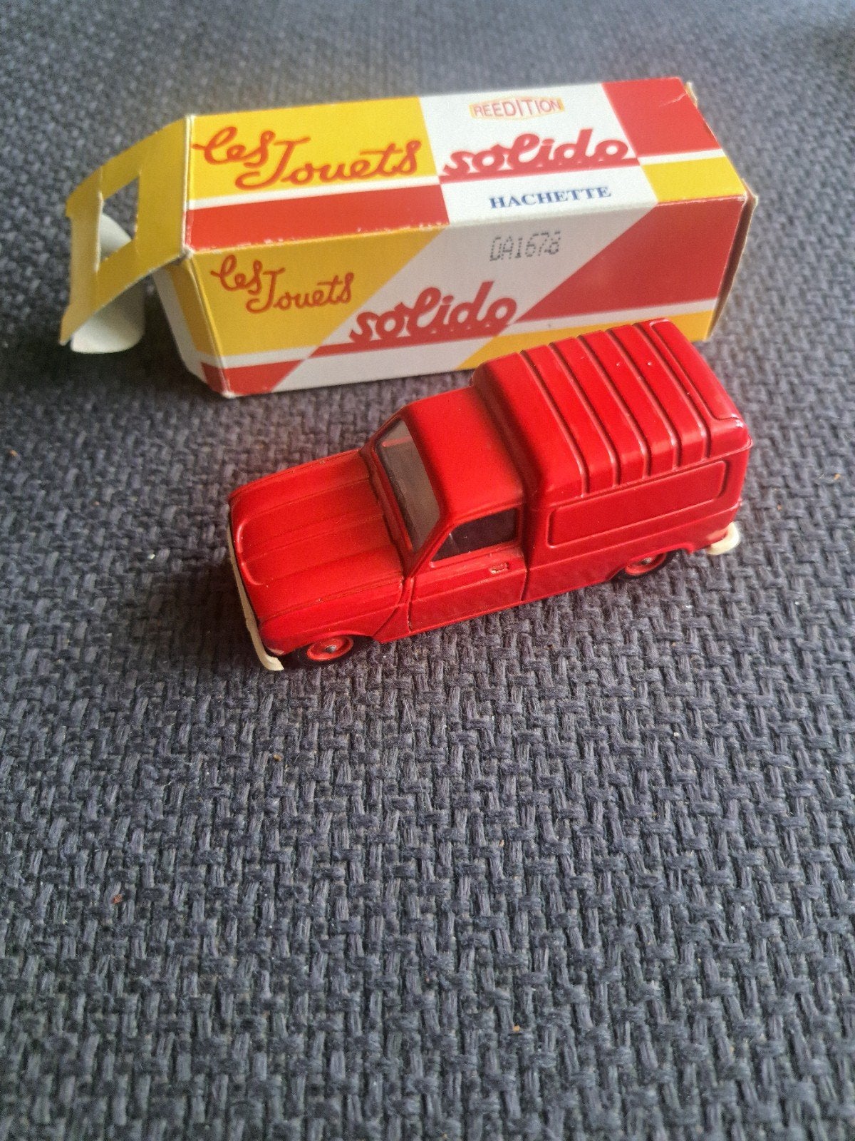 solido model Renault 4 fourgonette bp 41, Solido, Gebruikt, Auto, Solido