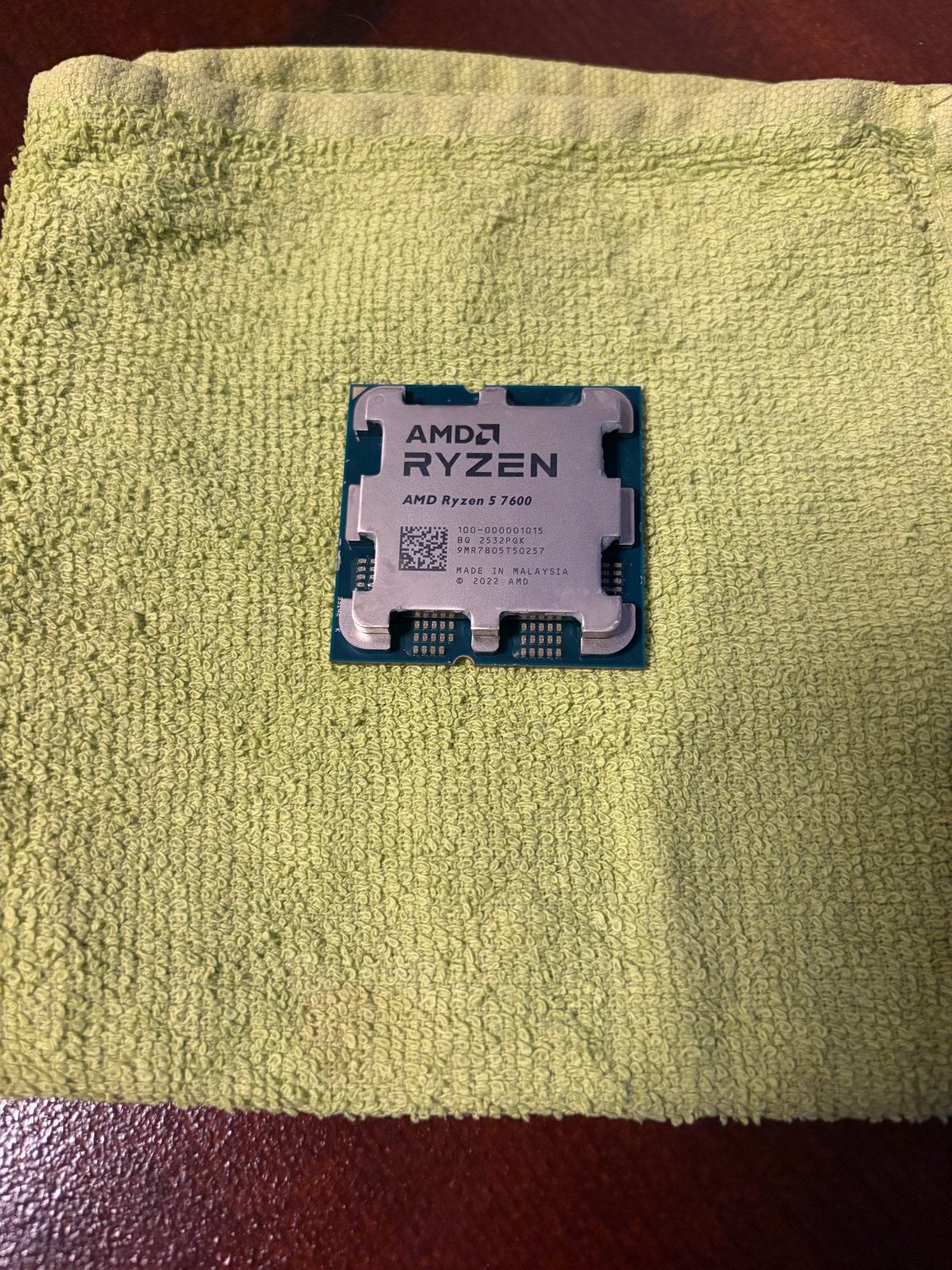 AMD Ryzen 5 7600, am-5, 6-core processor, Computers en Software, Ophalen of Verzenden, Zo goed als nieuw, 6-core, 3 tot 4 Ghz