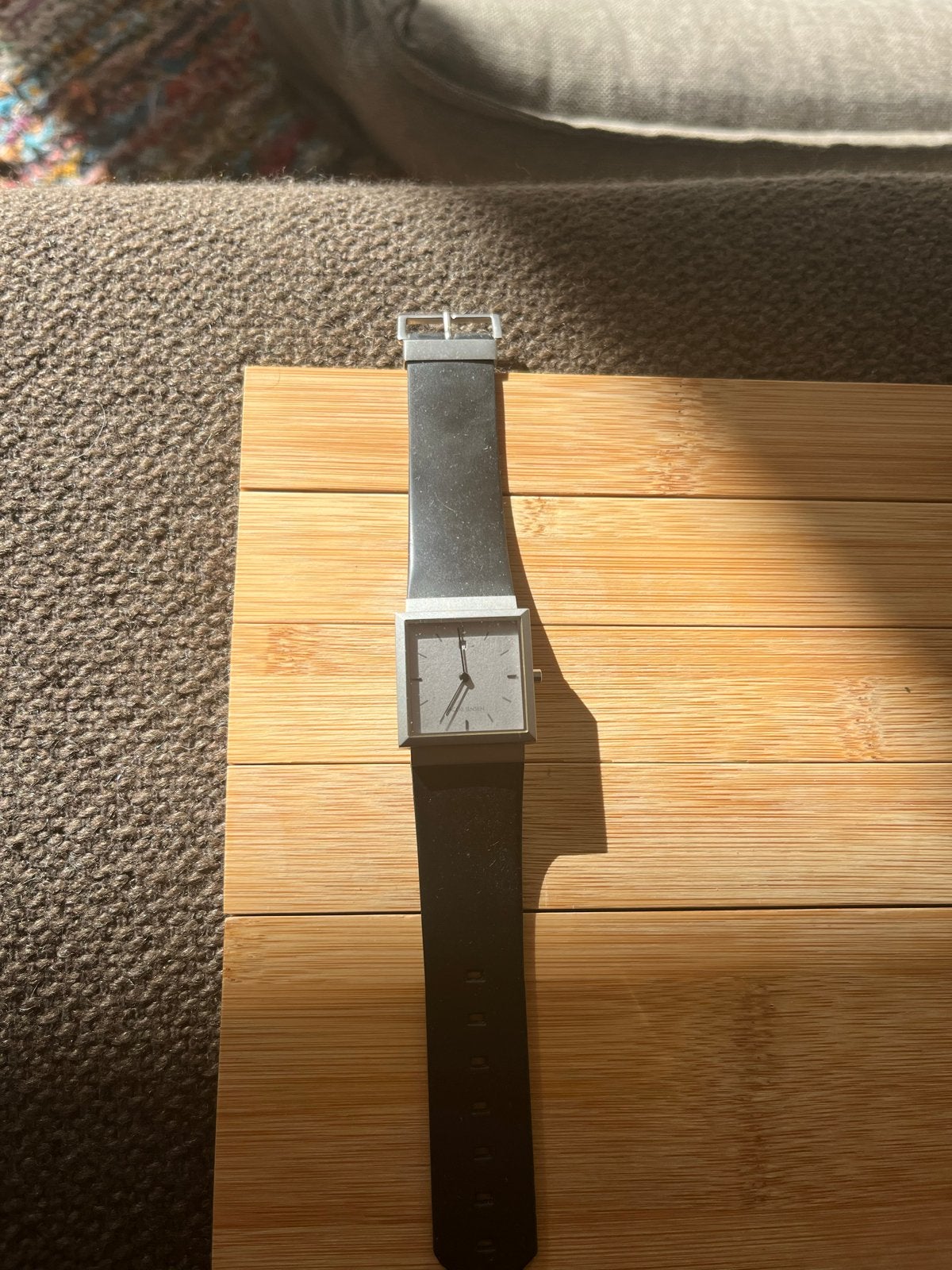 Jacob Jensen horloge, Gebruikt, Staal, Polshorloge, Kunststof