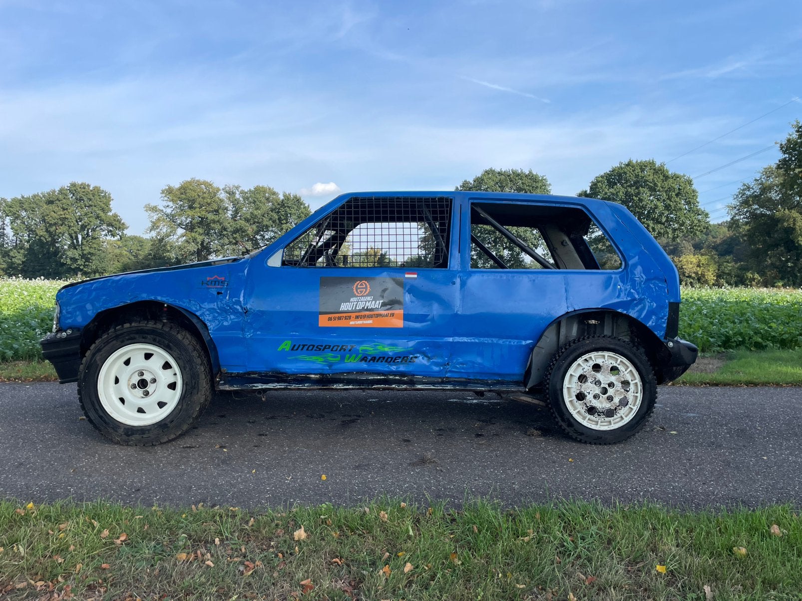Fiat uno 2.0 crossauto, Voorwielaandrijving, Uno, Blauw, Particulier