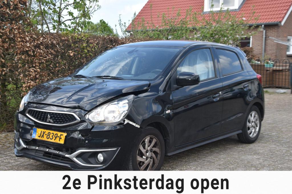 Mitsubishi Space Star 1.0 Intense Airco Elek. Ramen Trekhaak, Voorwielaandrijving, Stof, Gebruikt, Start-stop-systeem