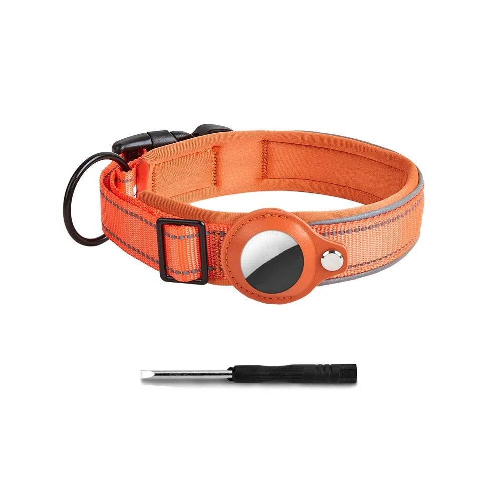 Brovamo hondenhalsband met airtag houder maat L en S, Ophalen of Verzenden, Nieuw