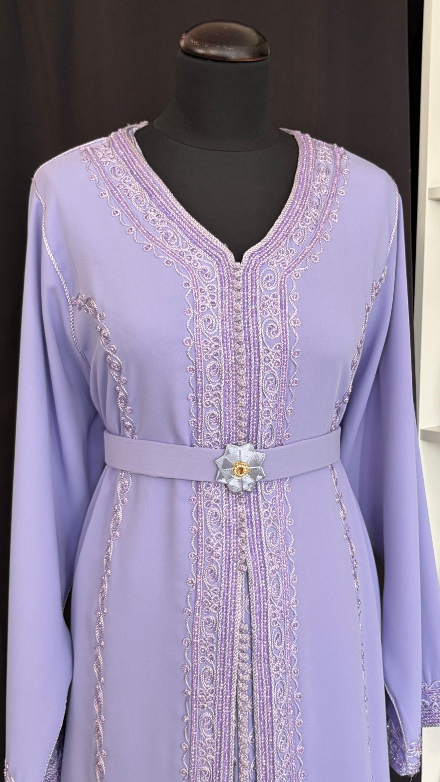 Takshita Marokkaanse jurk, Overige typen, Paars, Maat 46/48 (XL) of groter, Ophalen of Verzenden