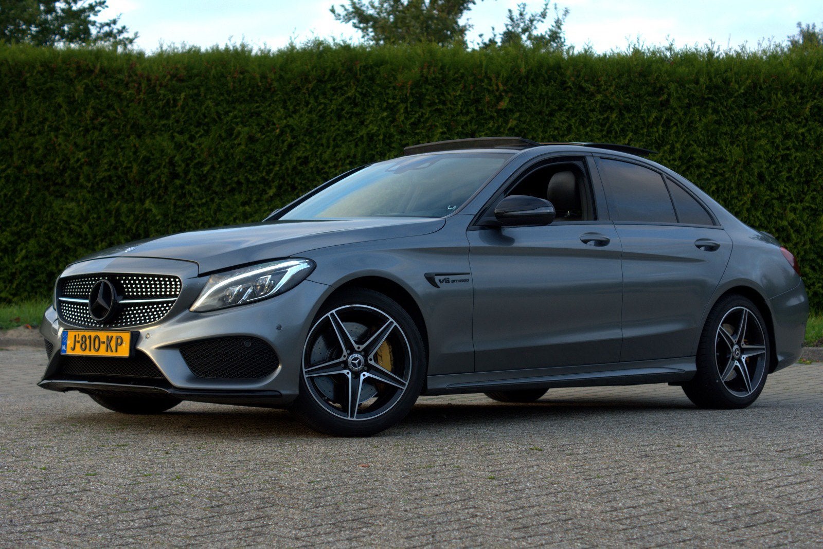 Mercedes-Benz C-Klasse AMG C43 9traps, Auto's, Achterwielaandrijving, 1800 kg, 367 pk, 2996 cc