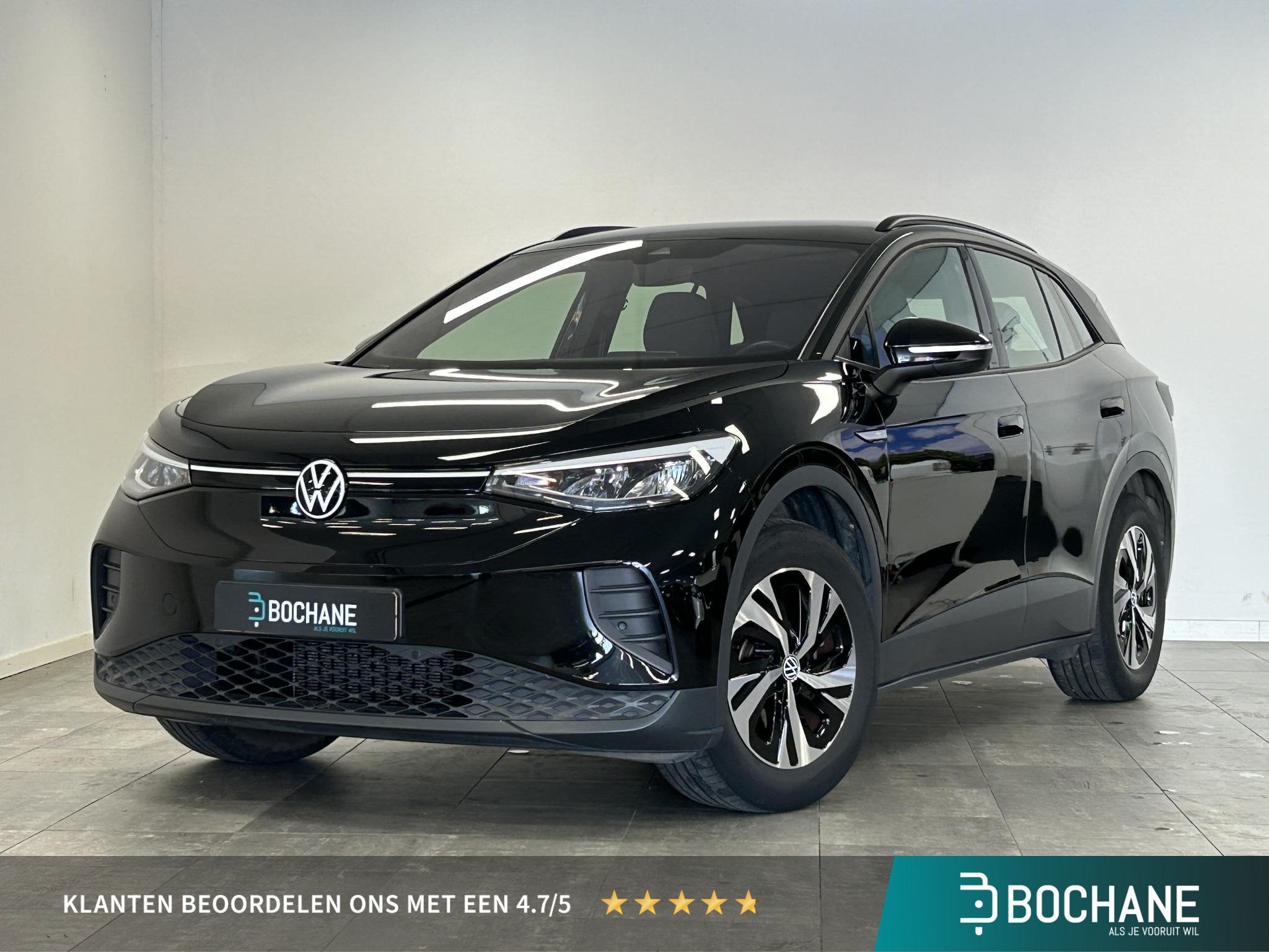 Volkswagen ID.4 Pure 52 kWh | SOH 94,7% | Climate Control |, Automaat, Gebruikt, 361 km, Zwart