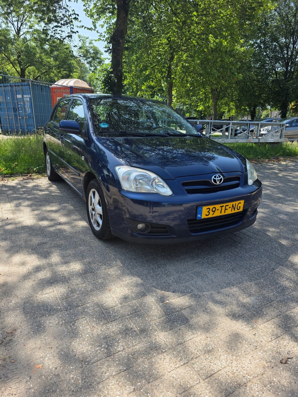 Toyota Corolla 1.6 16V Vvt-i 5DR AUT 2006 Blauw, Auto's, 450 kg, Airbags, 4 cilinders, Blauw