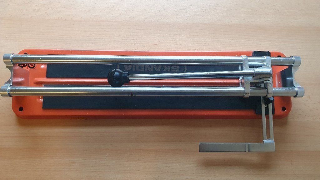 skandia tegelsnijder, Doe-het-zelf en Verbouw, Gereedschap | Handgereedschap, Ophalen of Verzenden, Gebruikt, Snijgereedschap