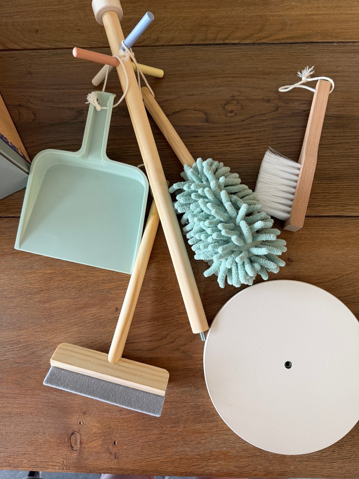 Houten schoonmaakset voor kinderen - Nieuw in verpakking, Ophalen of Verzenden, Nieuw, Jongen of Meisje