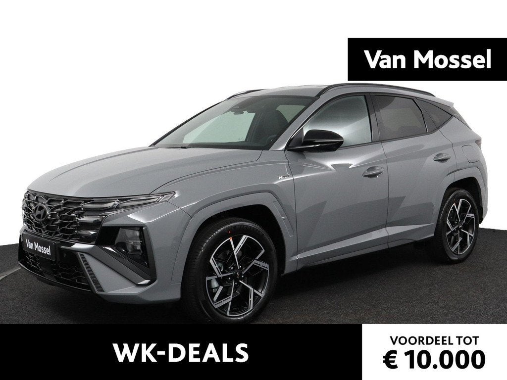Hyundai Tucson 1.6 T-GDI HEV N Line | Uit Voorraad Leverbaar, Auto's, Hyundai, 238 pk, Euro 6, 4 cilinders, Met garantie (alle)