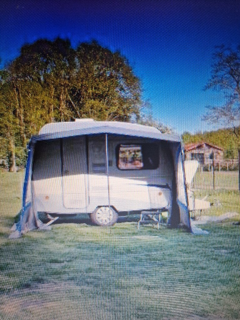 Caravan Predom N126 2003, Standaardzit, Luifel, Tot en met 2, Dwarsbed
