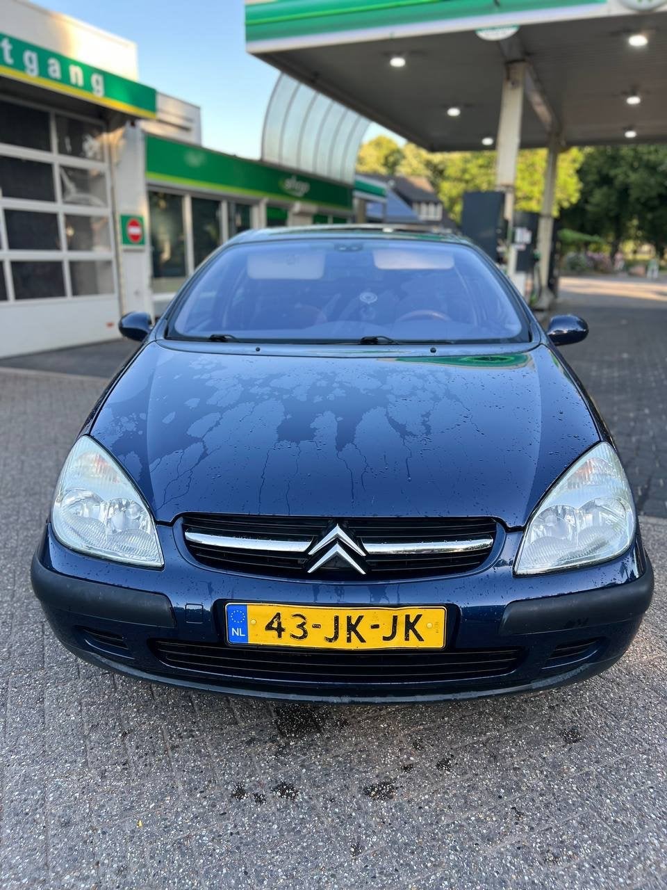 Citroën C5 1.8 16V 2002 Blauw, 680 kg, 4 cilinders, Origineel Nederlands, Bedrijf