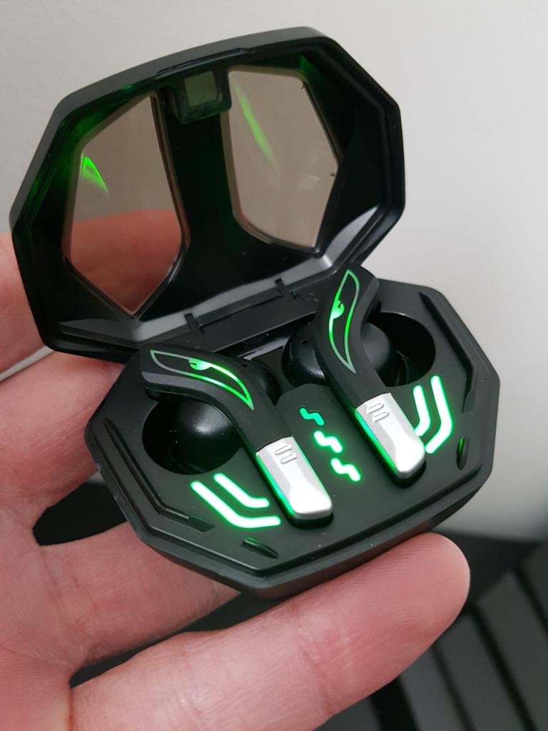TWS Oordopjes, Zwart, In gehoorgang (in-ear), Overige merken, Bluetooth