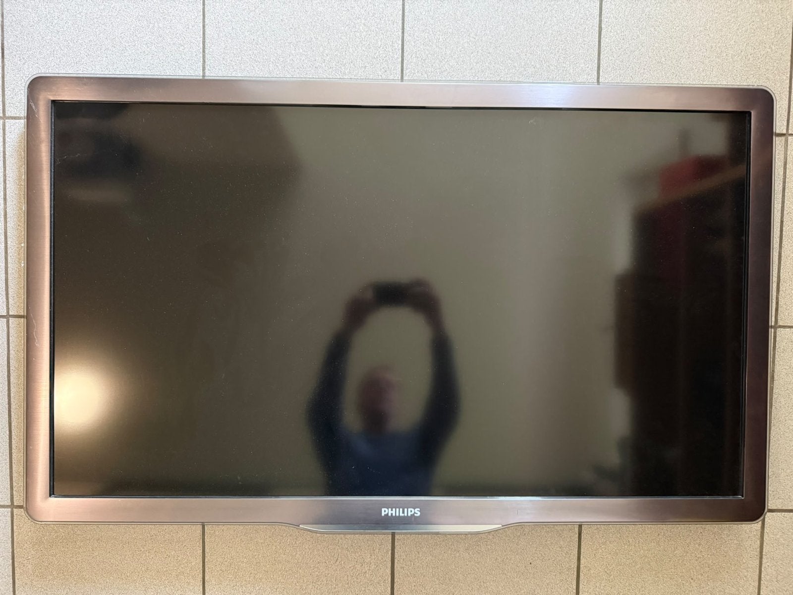 Philips 46PFL7605H/12 Full HD LCD TV - 46 inch, Ophalen, Philips, Gebruikt, 50 Hz